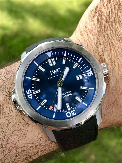 iwc aquatimer jacques cousteau movement|aquatimer automatic edition expedition jacques yves.